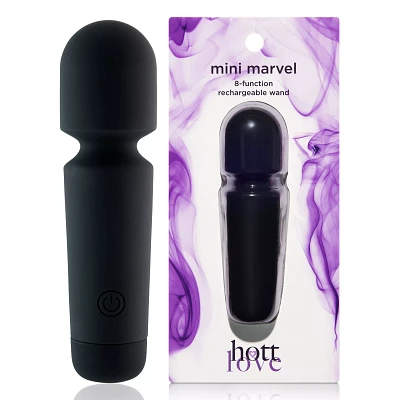 Hott Love Black Mini Marvel Wand Massager