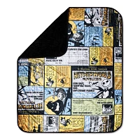 The Nightmare Before Christmas Comic Strip Fleece Blanket