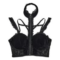 Lace Choker Corset Top