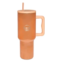 Mayim Rose Gold Travel Tumbler With Straw - 40 oz.