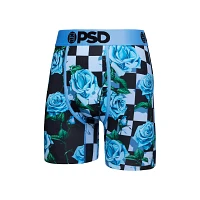 Blue PSD Rose Checkered Boxers