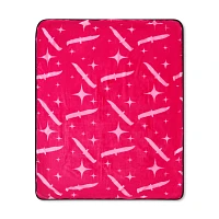 Ghost Face With Love Fleece Blanket