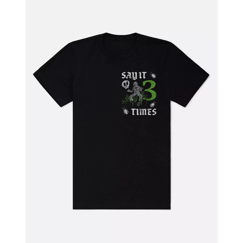 Beetlejuice Say It Three Times T Shirt