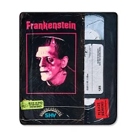 Frankenstein VHS Fleece Blanket - Universal Monsters