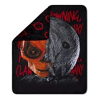 Split Face Sam Fleece Blanket - Trick 'r Treat