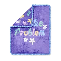 I'm the Problem Double-Sided Fleece Blanket