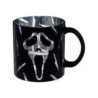 Ghost Face Knife Glass Coffee Mug - 20 oz.