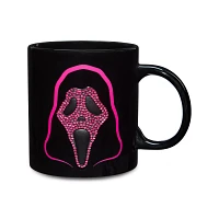 Ghost Face Rhinestone Mask Coffee Mug - 20 oz.