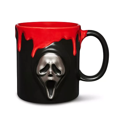 Ghost Face Bloody Embossed Coffee Mug - 20 oz.