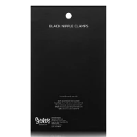 Pleasure Bound Black Nipple Clamps