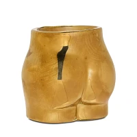 Metallic Gold Butt Molded Shot Glass - 2 oz.