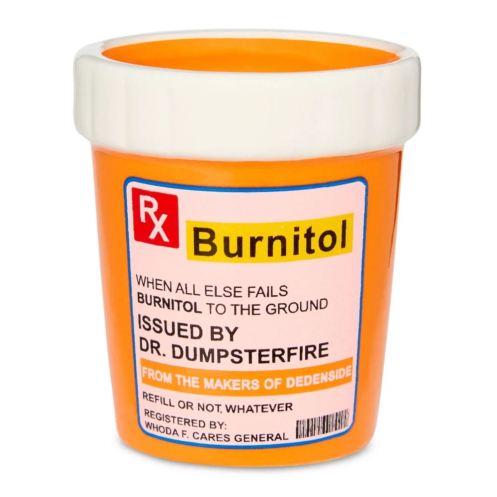 Burnitol RX Molded Shot Glass - 2 oz.