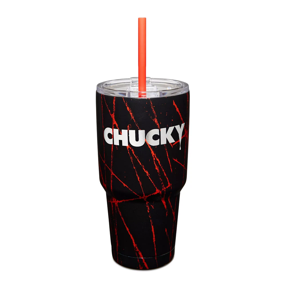 Chucky Wanna Play Cup with Straw - 30 oz.