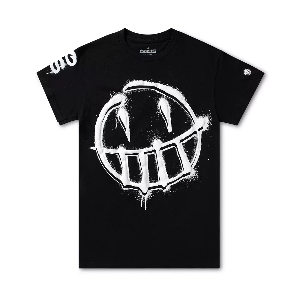 The Boys Graffiti Smiley Face T Shirt