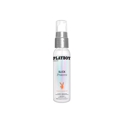 Slick Prosecco Flavored Lube 4 oz. - Playboy Pleasure