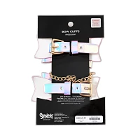 Iridescent Bow Handcuffs - Pleasure Bound