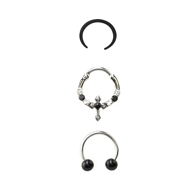 Multi-Pack Cross Hinge Hoops 3 Pack - 16 Gauge