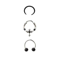 Multi-Pack Cross Hinge Hoops 3 Pack - 16 Gauge