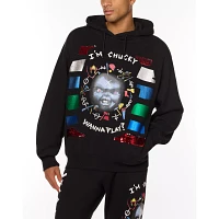 I'm Chucky Wanna Play Sequin Hoodie