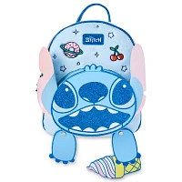 Disney Sherpa Stitch Mini Backpack - Lilo & Stitch
