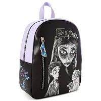 Corpse Bride Black and Purple Mini Backpack