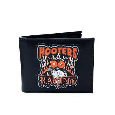 Hooters Racing Flames Bifold Wallet