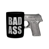 Bad Ass Gun Hand Coffee Mug - 20 oz.