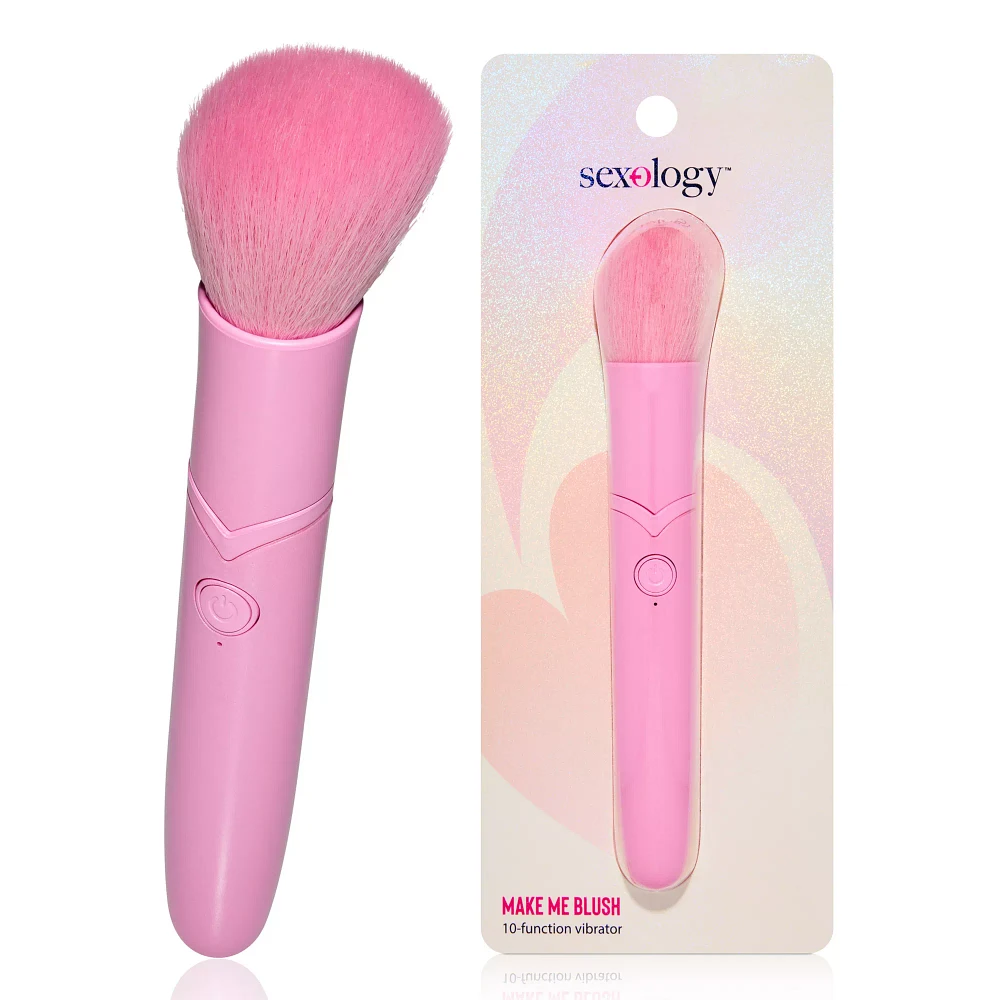 Make Me Blush Makeup Brush Vibrator - Sexology