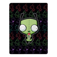 Invader Zim GIR Parade Fleece Blanket