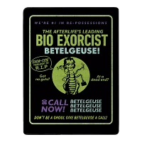 Call Bio Exorcist Fleece Blanket - Beetlejuice