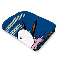 Courage the Cowardly Dog Aaahh Fleece Blanket