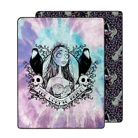 Corpse Bride Tie-Dye Double Sided Fleece Blanket
