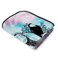 Corpse Bride Tie-Dye Double Sided Fleece Blanket