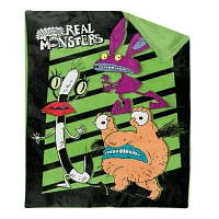 Ahh Real Monsters Fleece Blanket