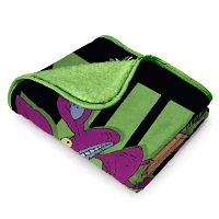 Ahh Real Monsters Fleece Blanket