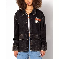 Hooters Racing Cropped Motorcycle Jacket