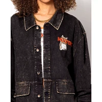 Hooters Racing Cropped Motorcycle Jacket