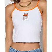 Hooters Owl Cropped Tank Top