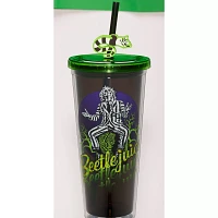 Beetlejuice Cup with Sandworm Straw Topper - 24 oz.