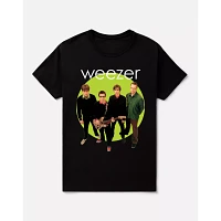 Weezer Green Circle T Shirt