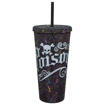 Poison Rhinestone Cup with Straw - 20 oz.