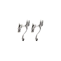 Silvertone Dragon Fake Pinchers