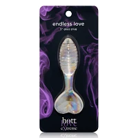 Endless Love Glass Butt Plug - Hott Love Extreme