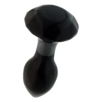 Black Beauty Glass Butt Plug - Hott Love