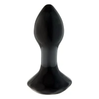 Black Beauty Glass Butt Plug - Hott Love