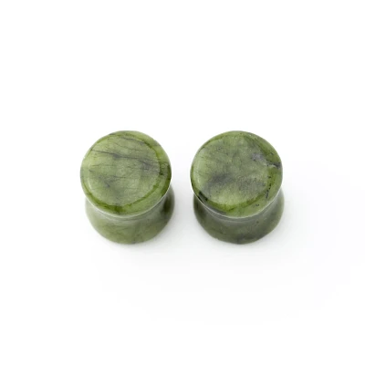 Jade Stone Plugs - 00 Gauge