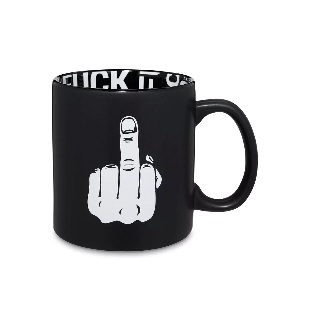 Middle Finger Coffee Mug - 22 oz.