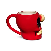 Red Zombie Bobble Molded Coffee Mug - 15 oz.