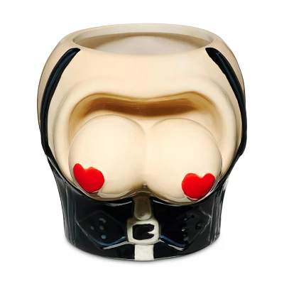 Tan Bondage Breast Bobble Molded Coffee Mug - 18 oz.
