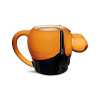 Brown Bondage Breast Bobble Molded Coffee Mug - 18 oz.